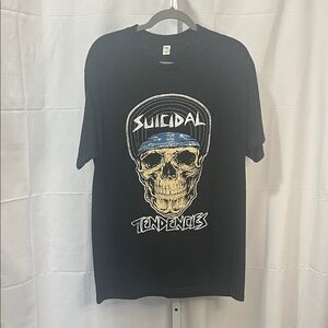 Suicidal Tendencies Black Graphic T-Shirt